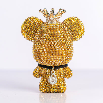 Crystal Crown Bear Car Airfresheners for Car and Home