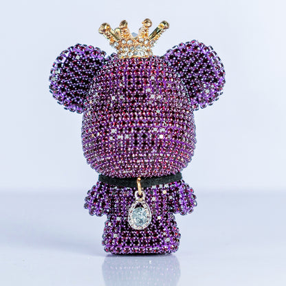 Crystal Crown Bear Car Airfresheners for Car and Home